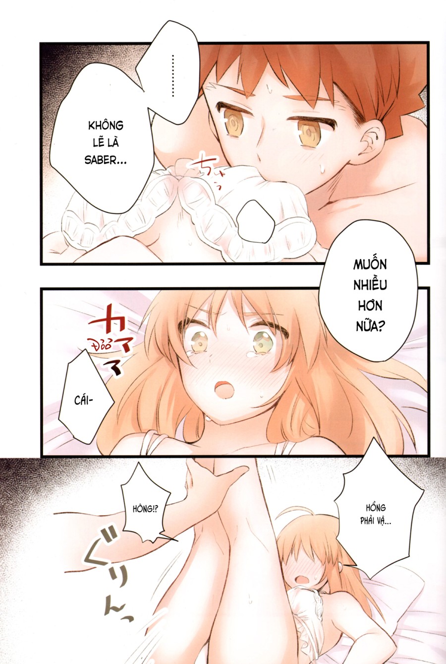 Nội y kiểu đó còn quá sớm với tôi (Fate／stay night) 