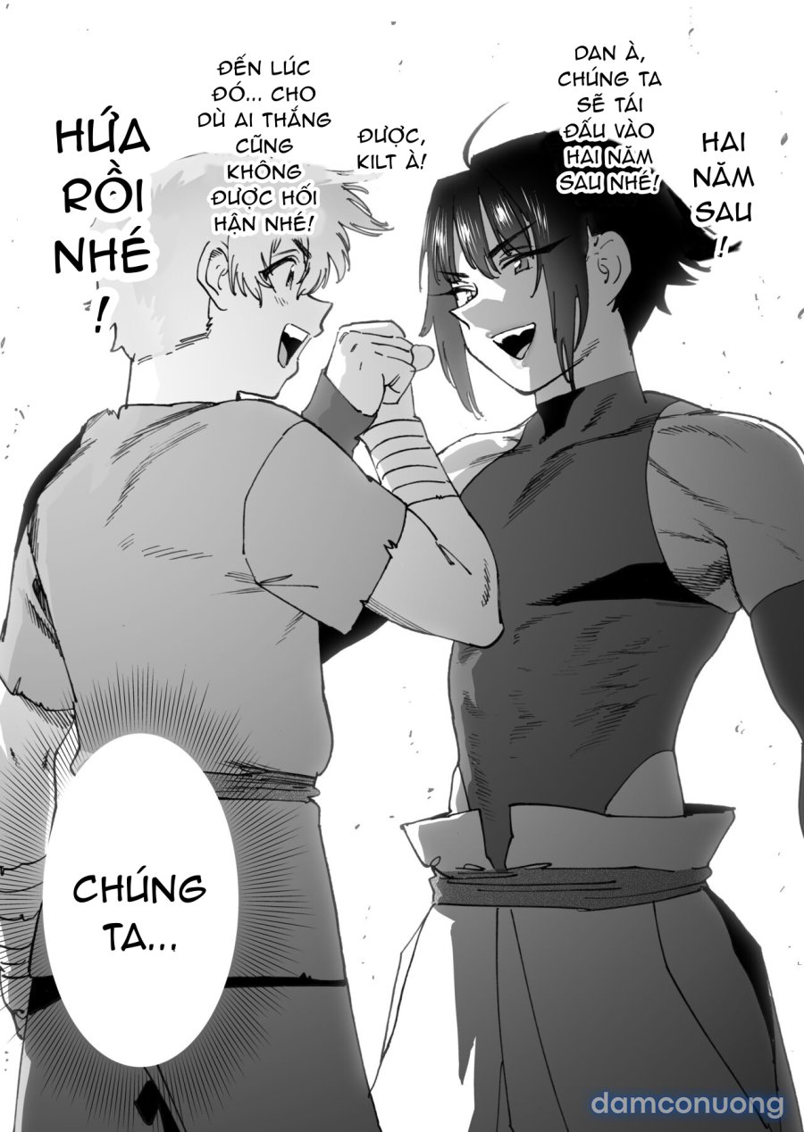 [Horieros no Ouchi (Horieros)] Câu chuyện về hai người bạn chiến đấu đã chia tay vì lời thề trở nên mạnh mẽ hơn, gặp lại nhau sau 2 năm trong hình dạng một con lợn nái 