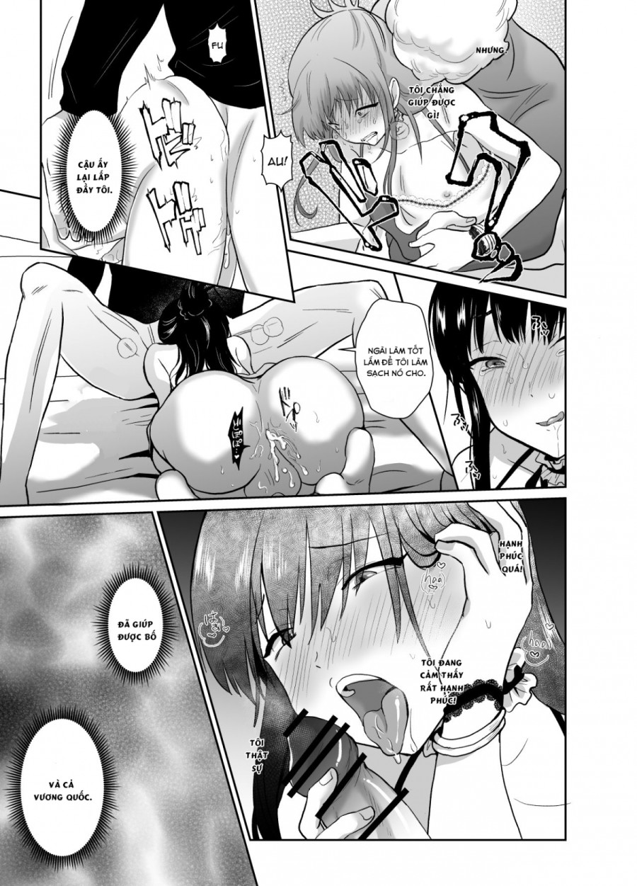 Kawaisou na Ouji-sama wa Warui Mahou de Oshiro no Mesu Benki ni Sarete Shimaimashita 