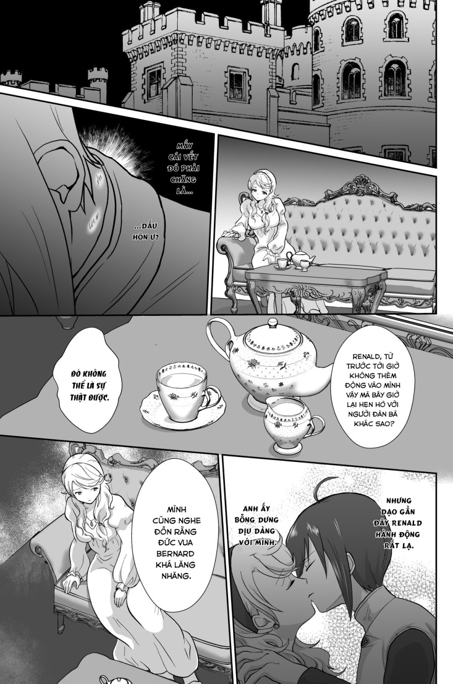 Kawaisou na Ouji-sama wa Warui Mahou de Oshiro no Mesu Benki ni Sarete Shimaimashita 