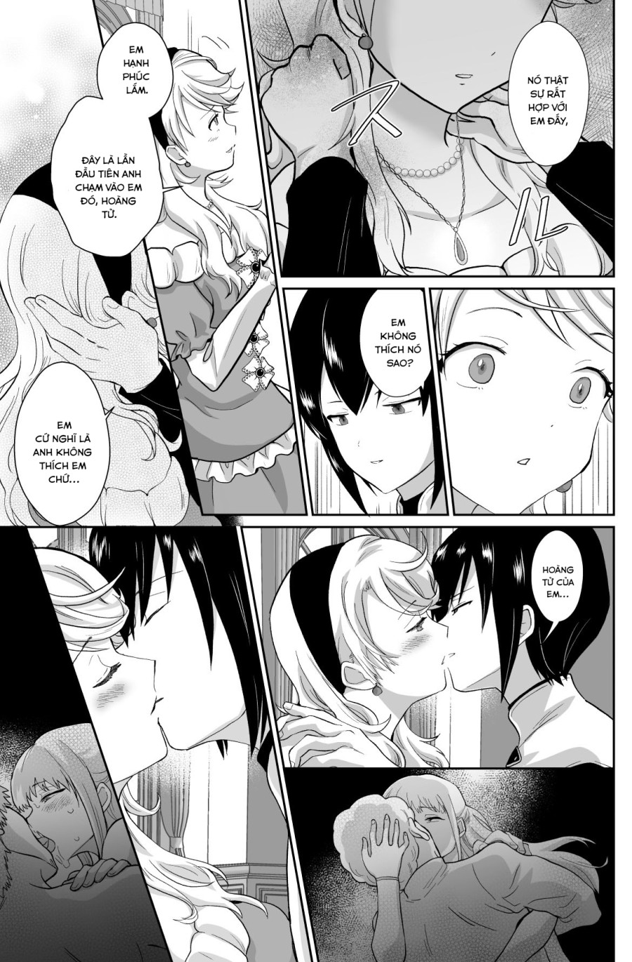 Kawaisou na Ouji-sama wa Warui Mahou de Oshiro no Mesu Benki ni Sarete Shimaimashita 