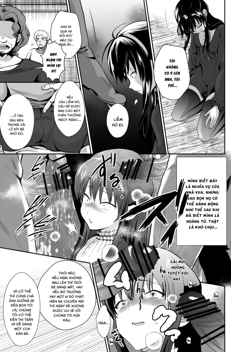 Kawaisou na Ouji-sama wa Warui Mahou de Oshiro no Mesu Benki ni Sarete Shimaimashita 