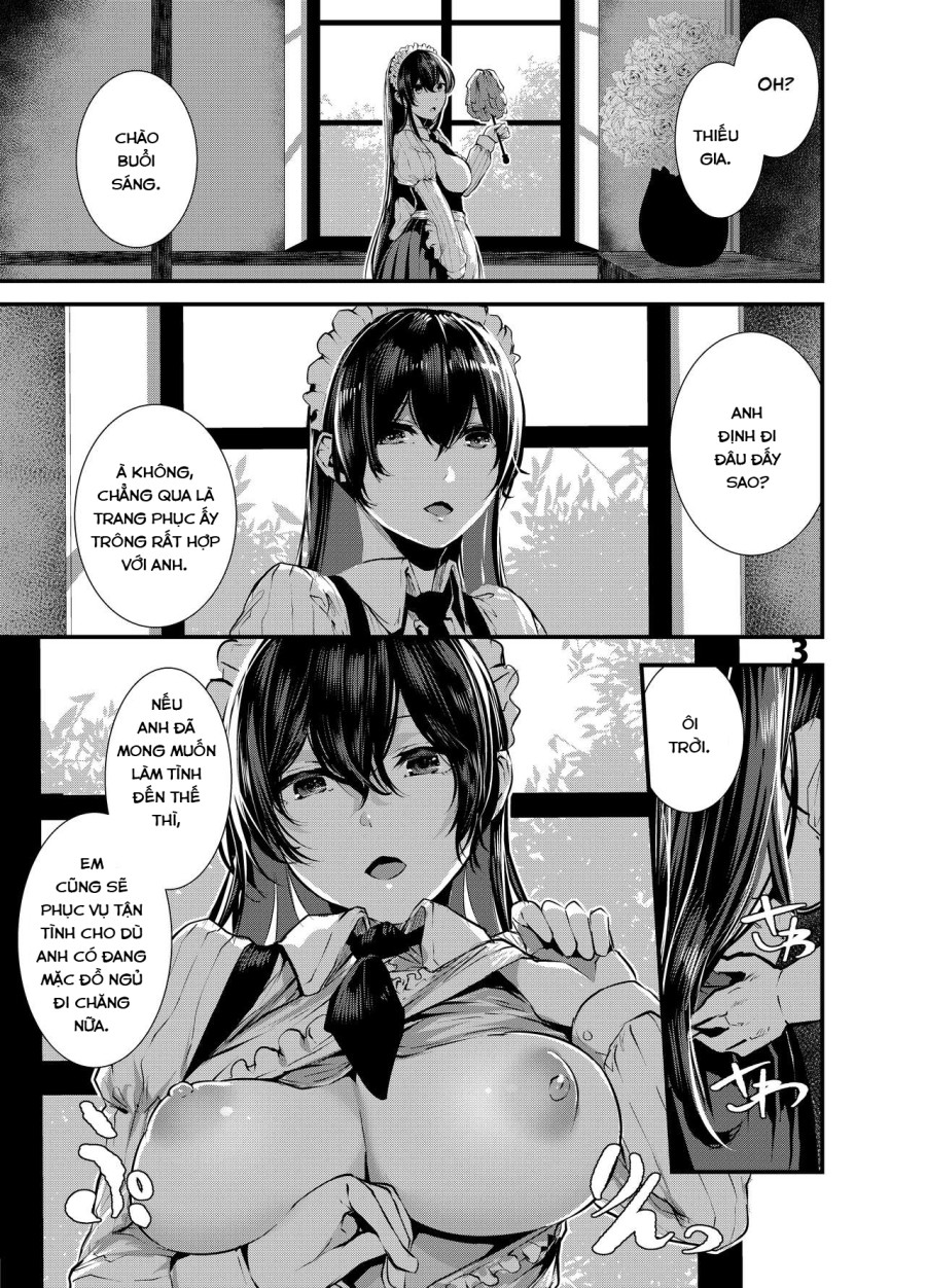 Maguro Maid to Mecha Shikotama Ecchi 