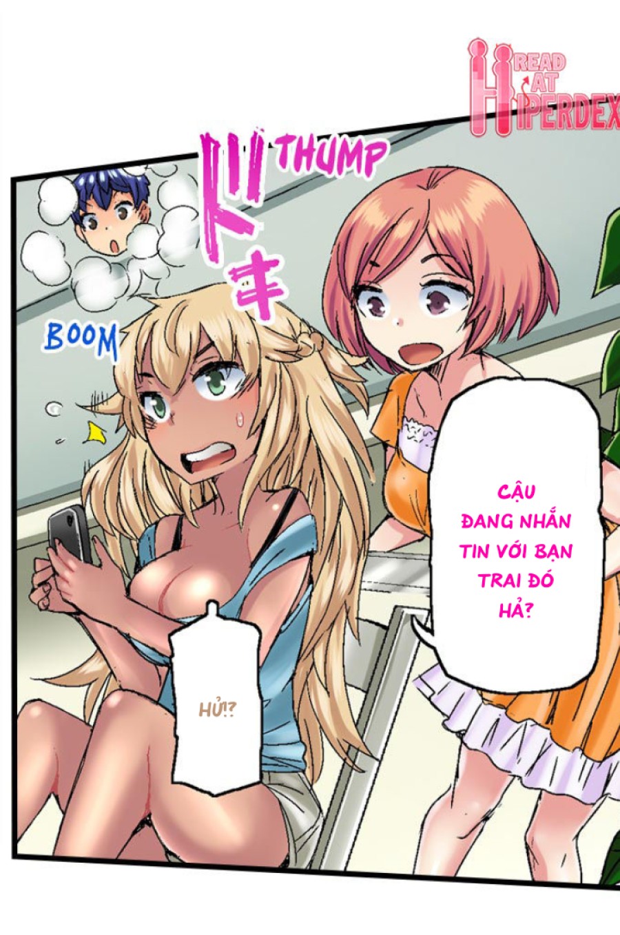 Làm tình với các cô nàng nóng bỏng. 