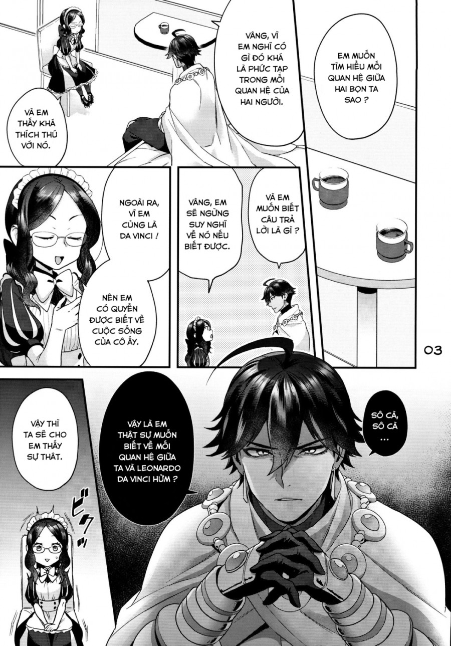 Da Vinci-chan và Ông vua mặt trời 
