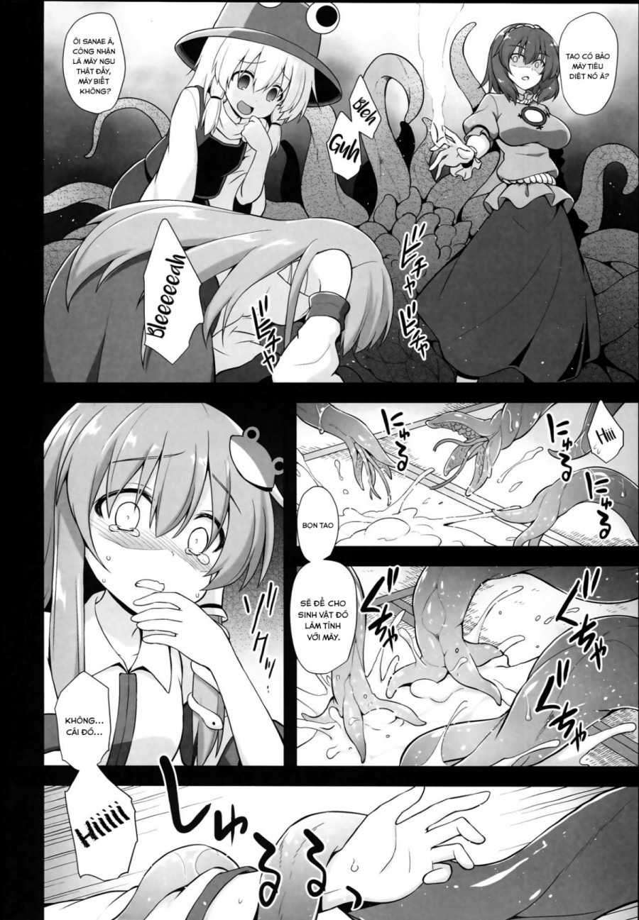 Sanae chăm chỉ(Touhou Project) 