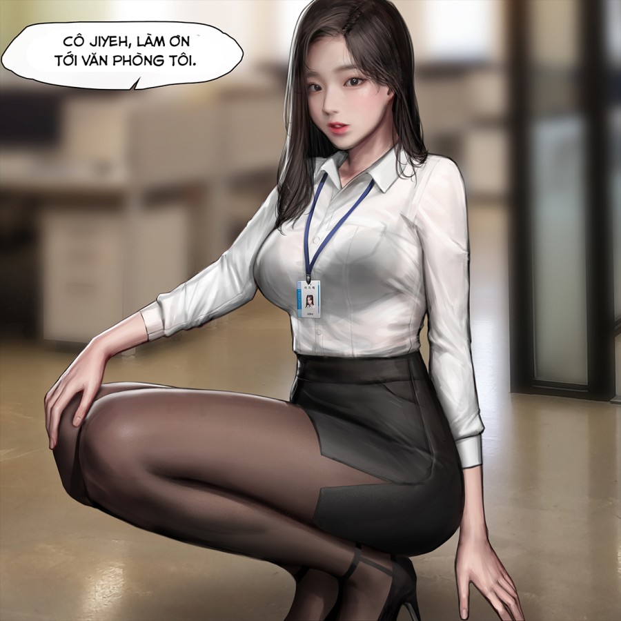 Female Secretary Big Company 