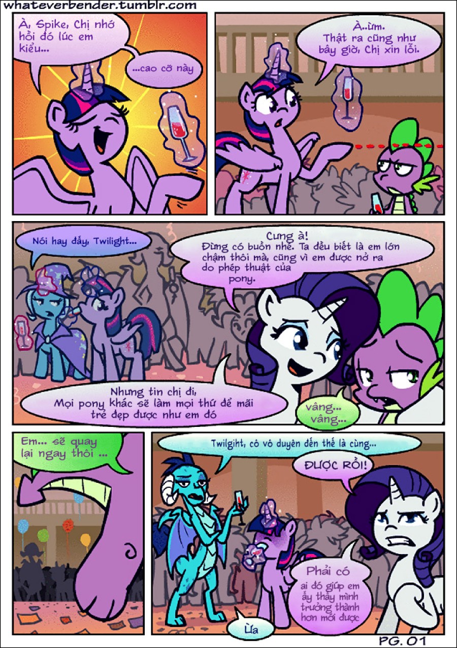 Spike đã lớn rồi! 