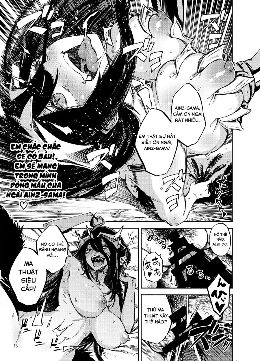 Albedo và Ainz-sama, chuyện tình đẫm nước (Overlord) 