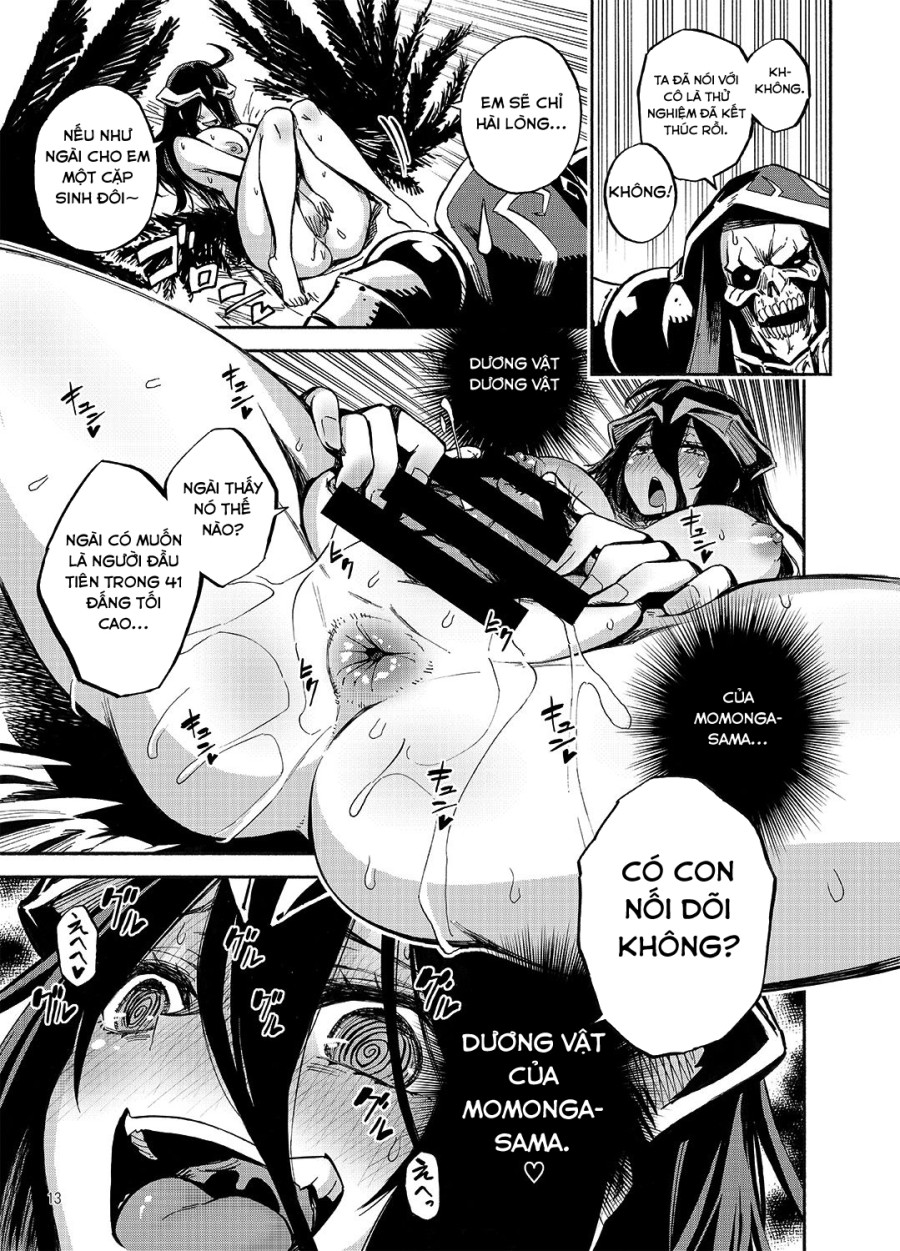 Albedo và Ainz-sama, chuyện tình đẫm nước (Overlord) 