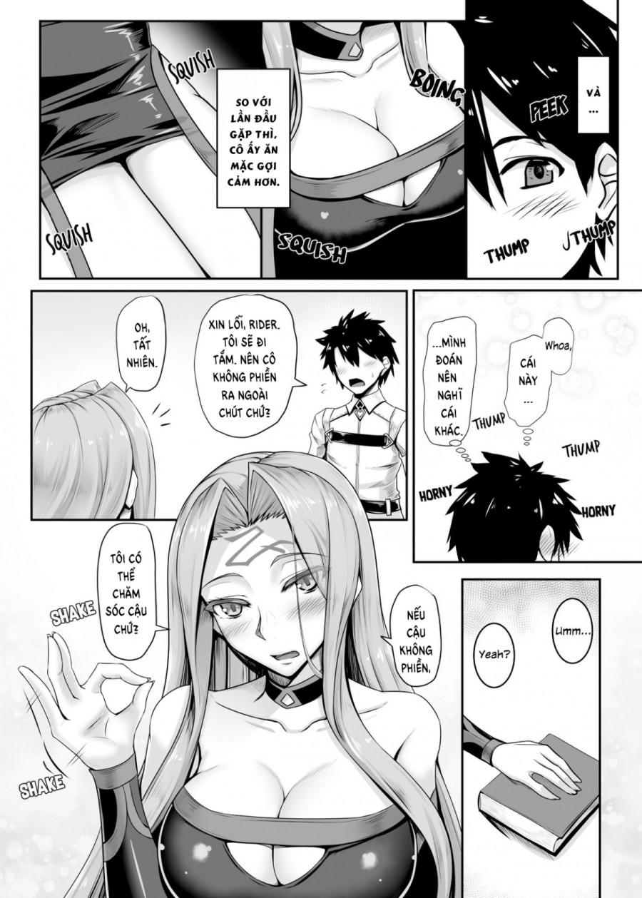 MAX bond với Rider-san. 