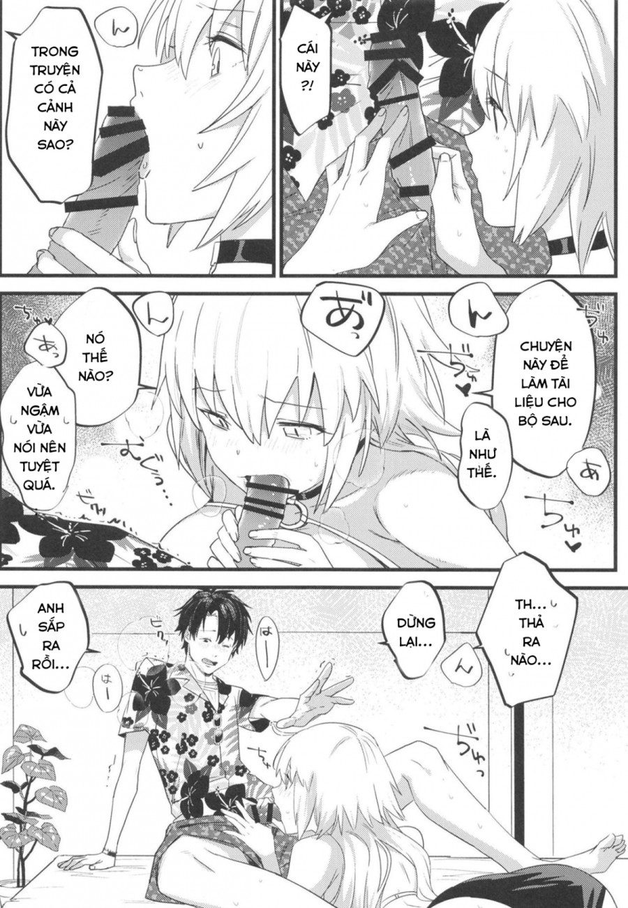 Mượn manga tỏ tình. 