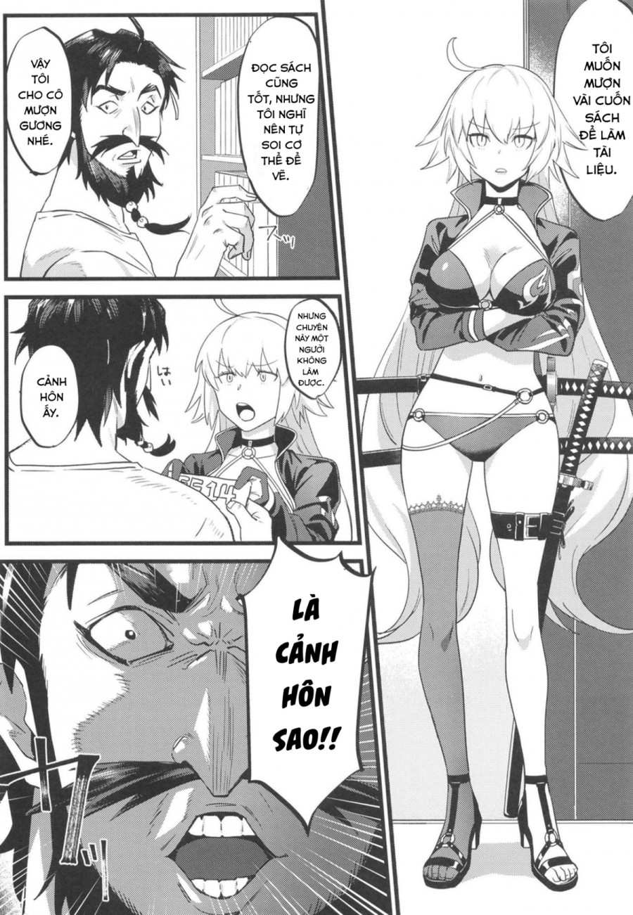 Mượn manga tỏ tình. 