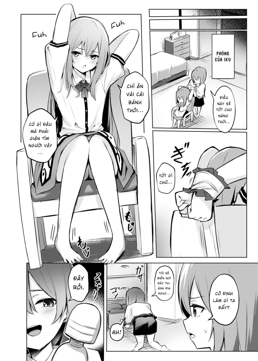 Tenshi-chan ga Iku-san ni Oshioki sareru Hon (Touhou Project) 