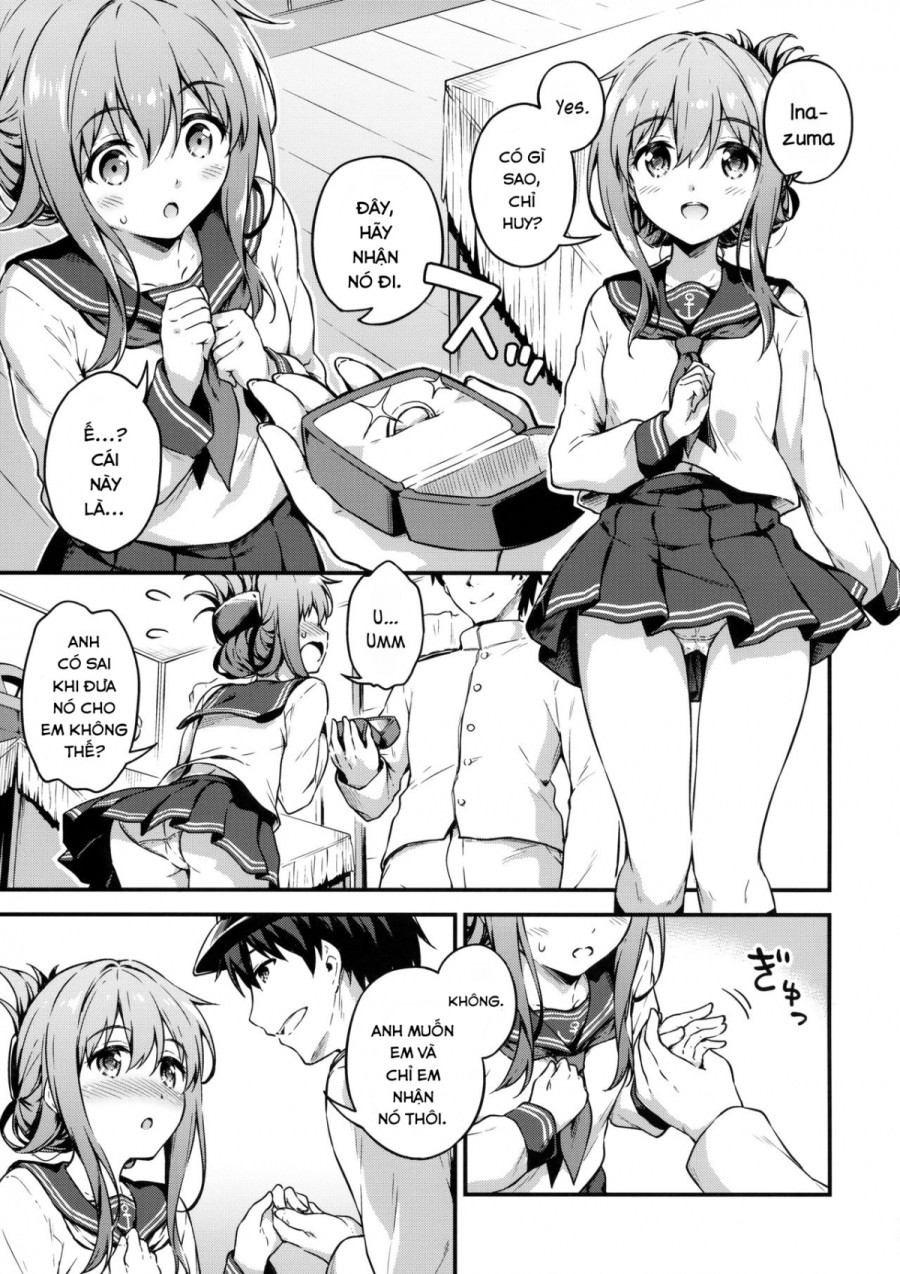 Inazuma to Kekkon Shoya Kakkokari (Kantai Collection -KanColle-) 