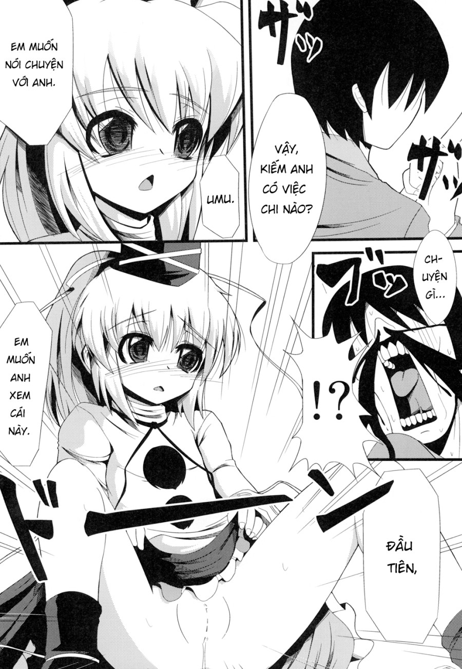 Oshiete Futo-chan (Touhou Project) 