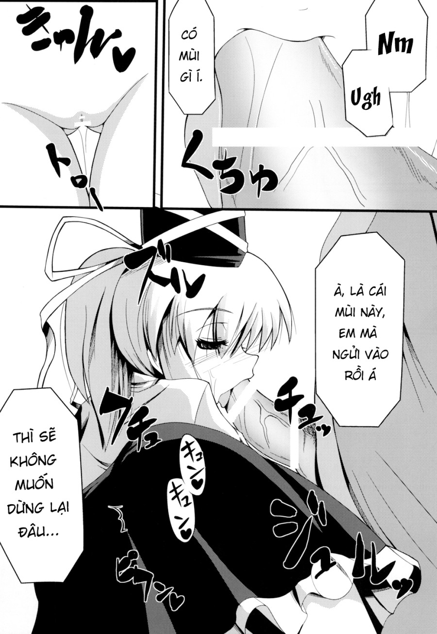 Oshiete Futo-chan (Touhou Project) 