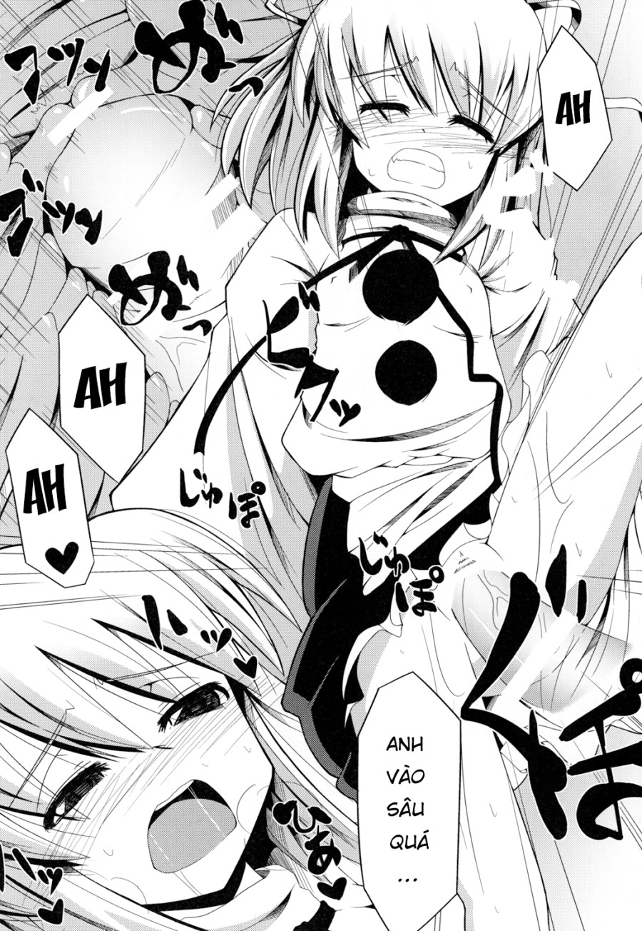 Oshiete Futo-chan (Touhou Project) 