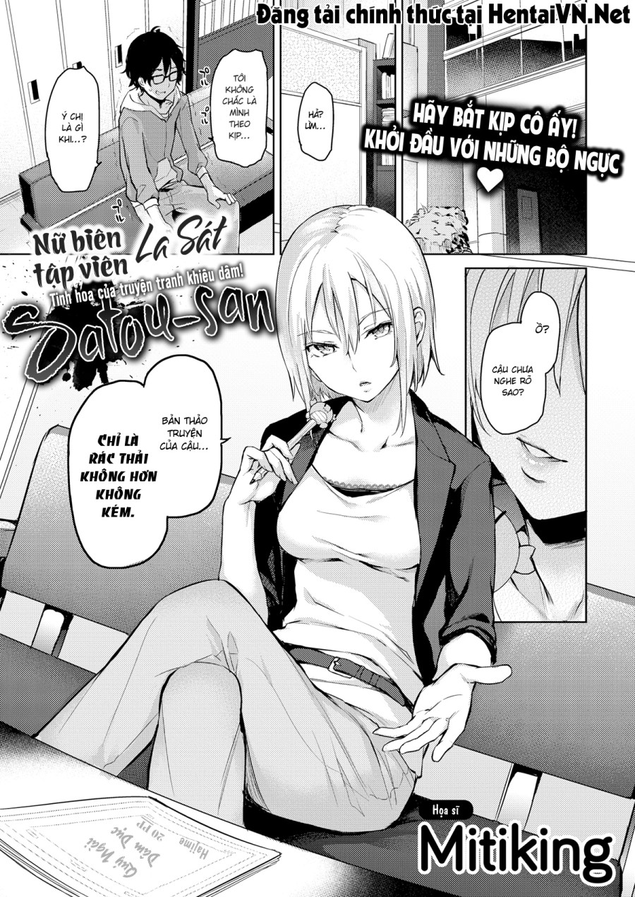 Biên Tập Viên La Sát Satou-san 