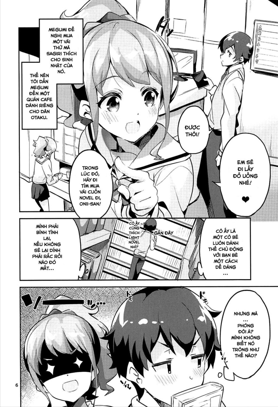 Cùng Megumi ở quán cafe internet (Eromanga Sensei) 