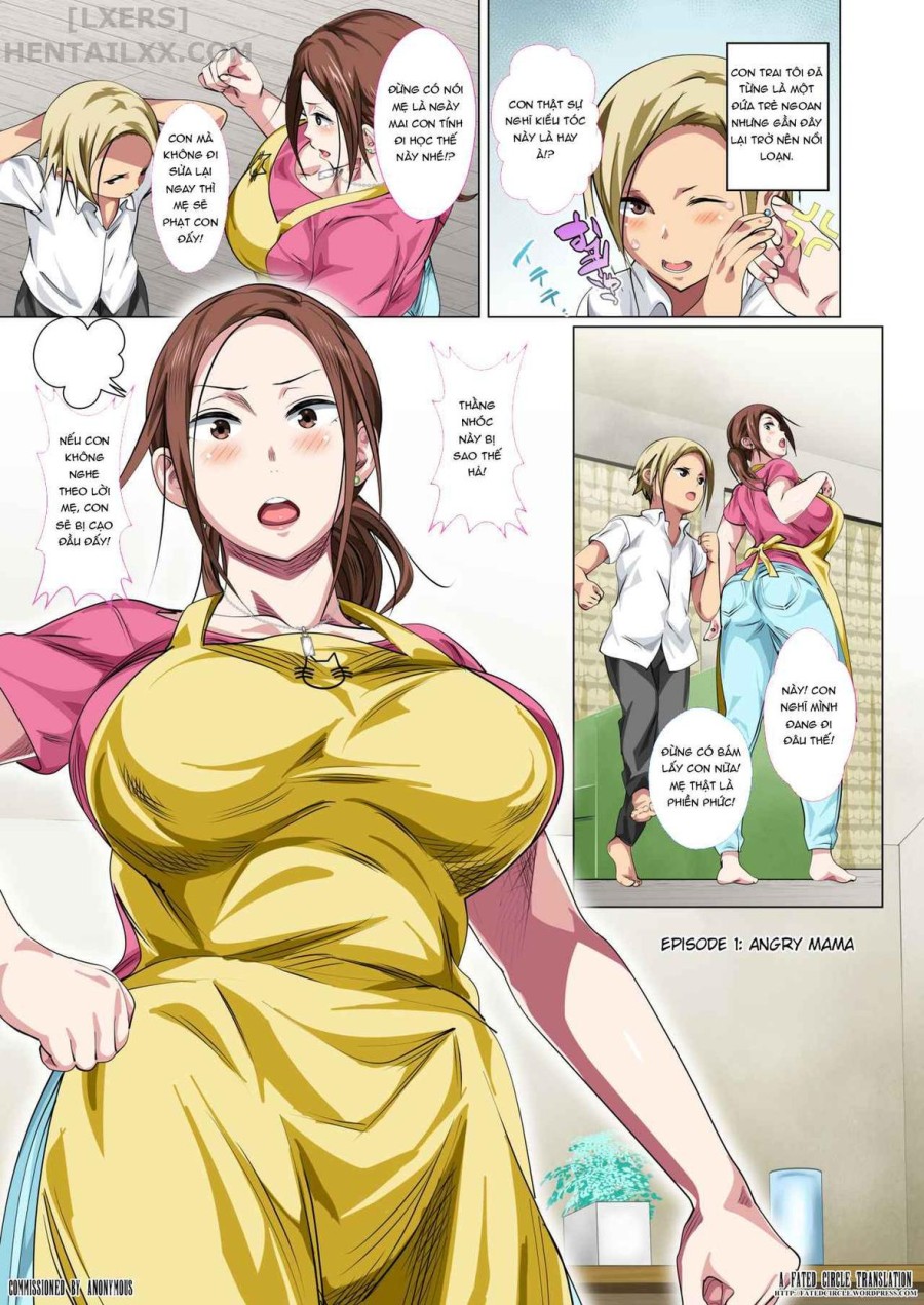 Rehabilitation of Delinquent Son by Short-tempered Mother’s Sweet Lovemaking 
