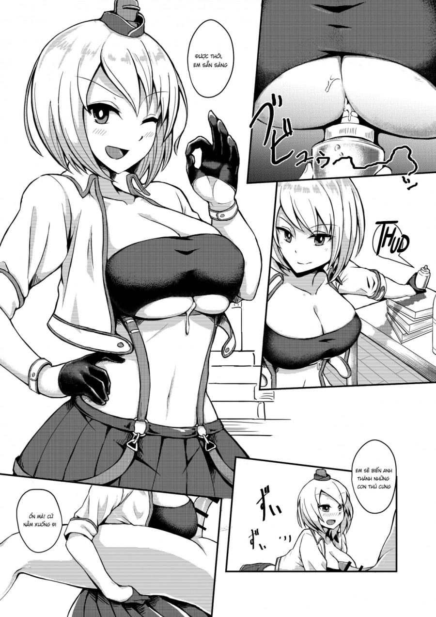Làm Tình Bằng Ngực Với Các Nữ Hạm ( Azur Lane ) 