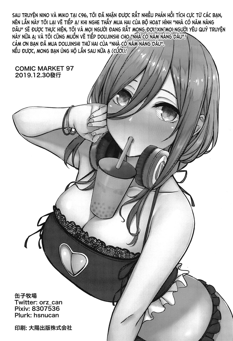 Hãy chọn cho công bằng! (Gotoubun no Hanayome) 
