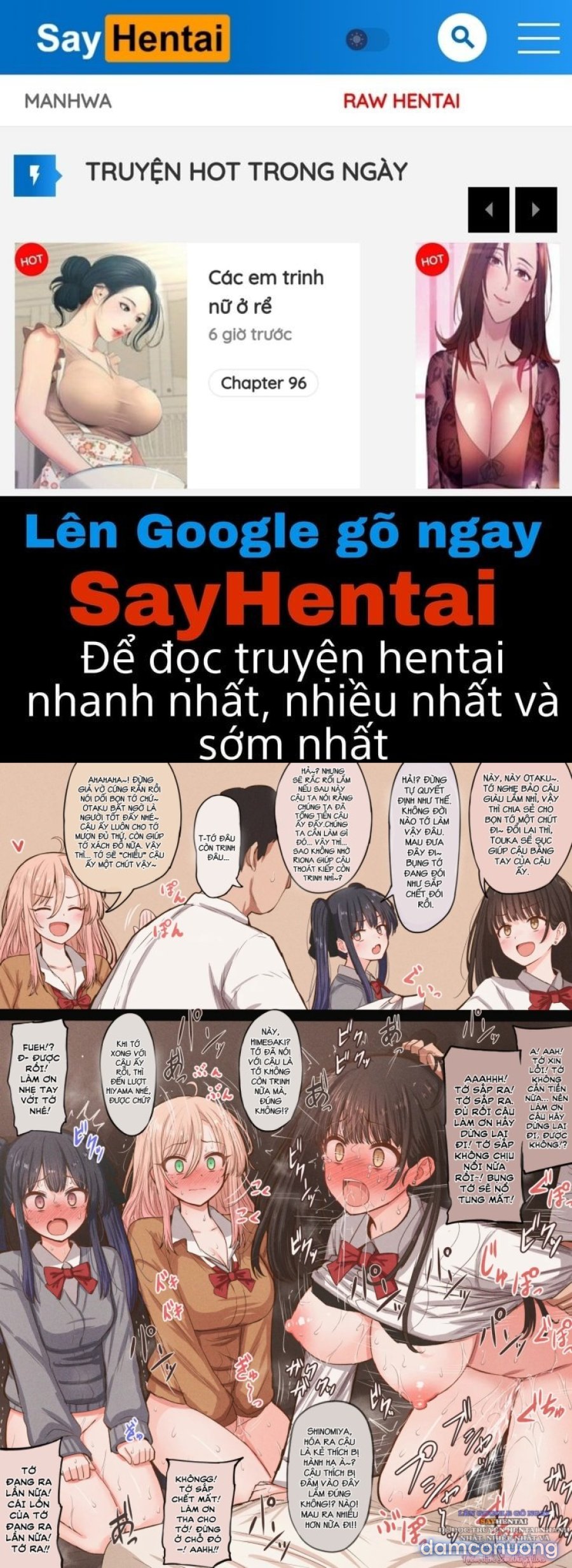 Tôi mơ tưởng về những điều tuyệt vời với các cậu ấy 