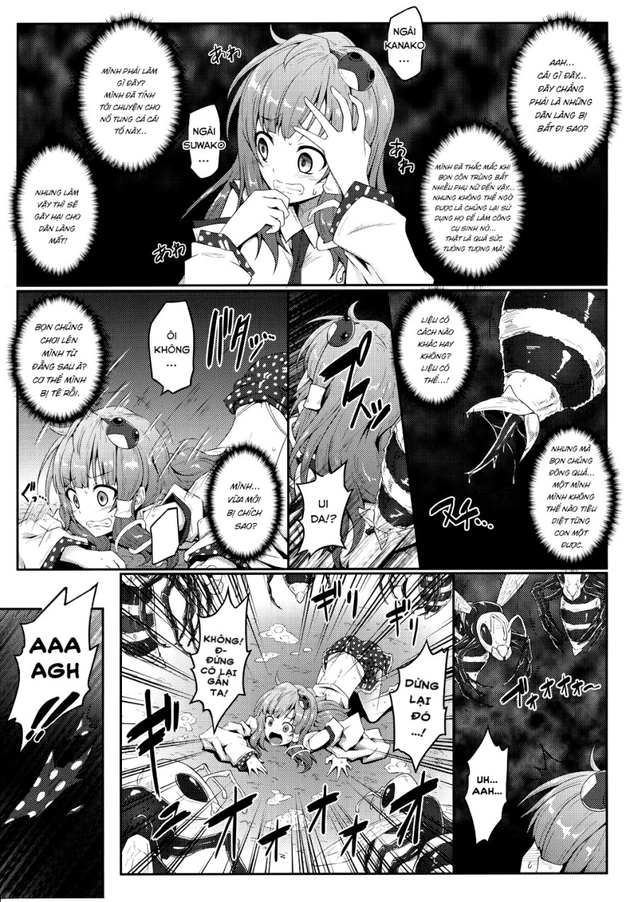 Sanae và cuộc phiêu lưu vào hang tò vò(Touhou Project) 