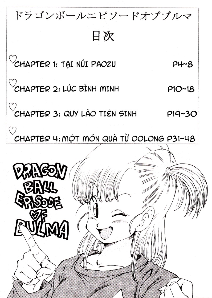 Những câu chuyện xấu hổ của Bulma 