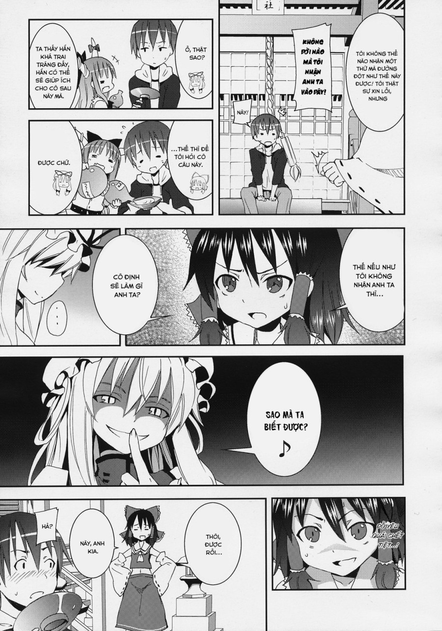 Nanashi và hành trình lạc vào Gensokyo 