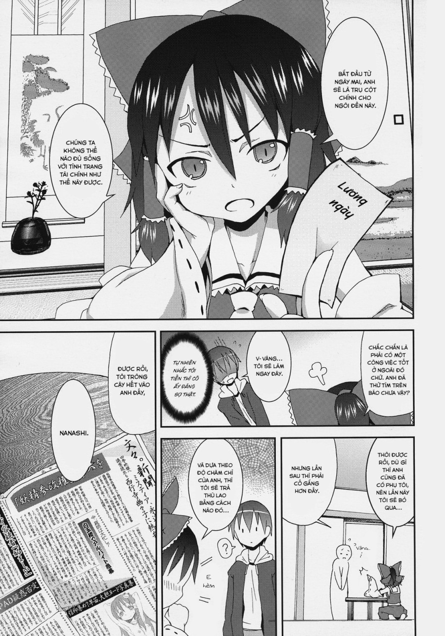 Nanashi và hành trình lạc vào Gensokyo 