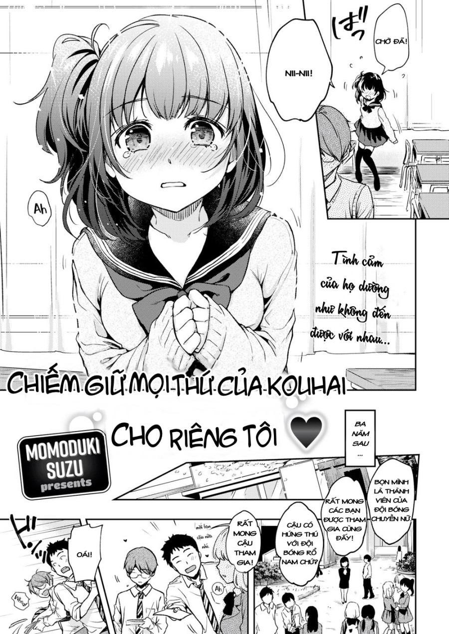 Chiếm Giữ Mọi Thứ Của Kouhai Cho Riêng Tôi ❤ 