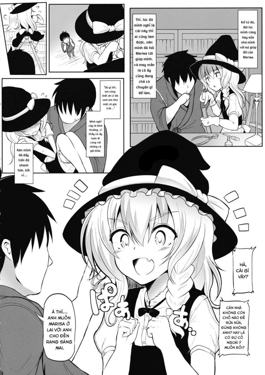 Hãy sinh cháu ngoại cho ba em nào!(Touhou Project) 