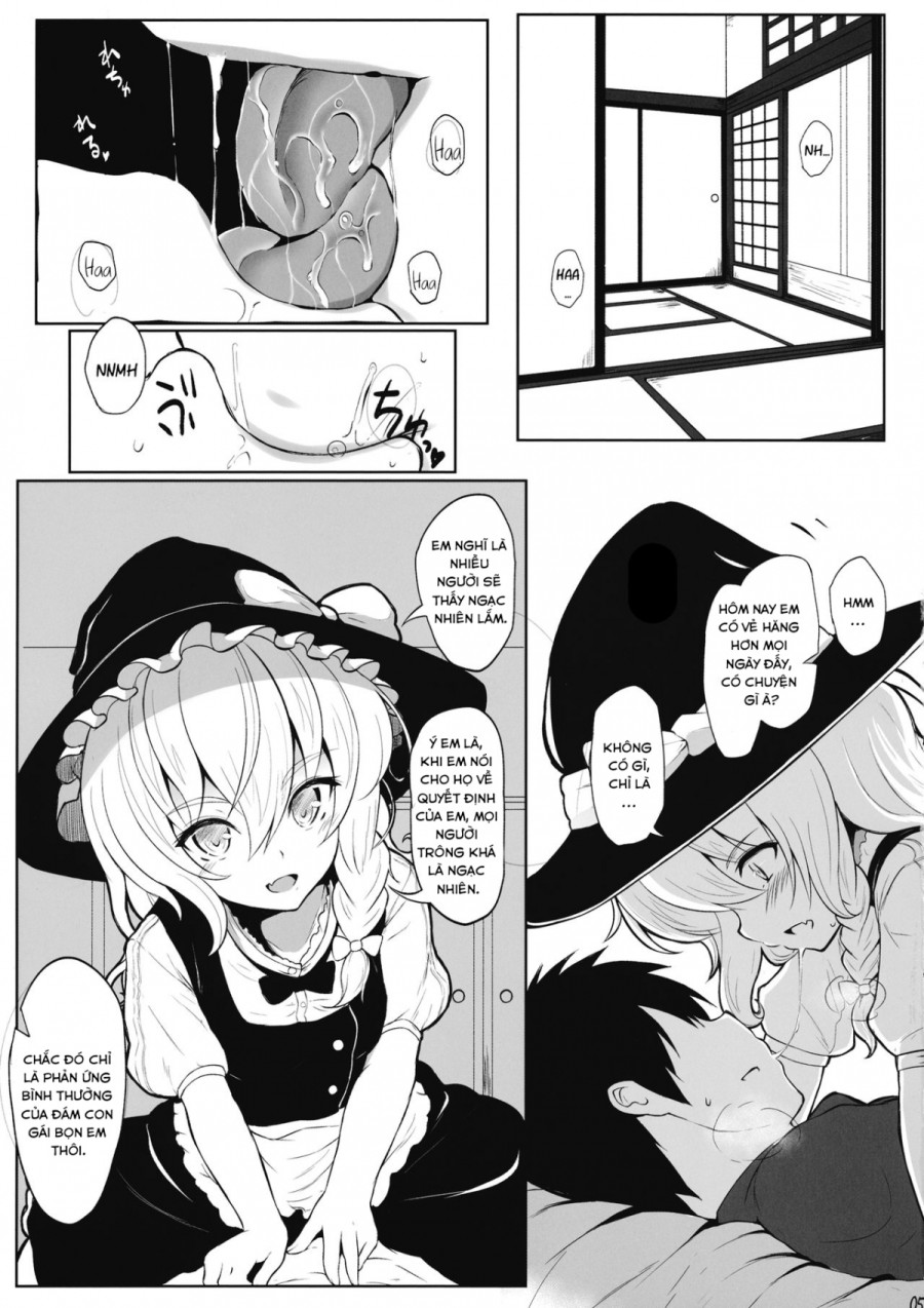Hãy sinh cháu ngoại cho ba em nào!(Touhou Project) 