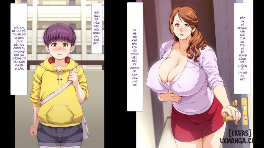 Oba-san to Boku no H na Obenkyou 