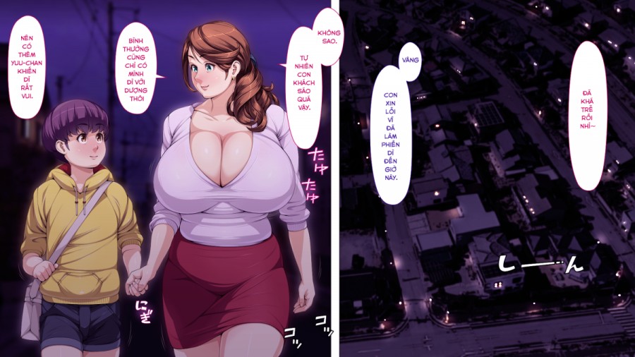 Oba-san to Boku no H na Obenkyou 