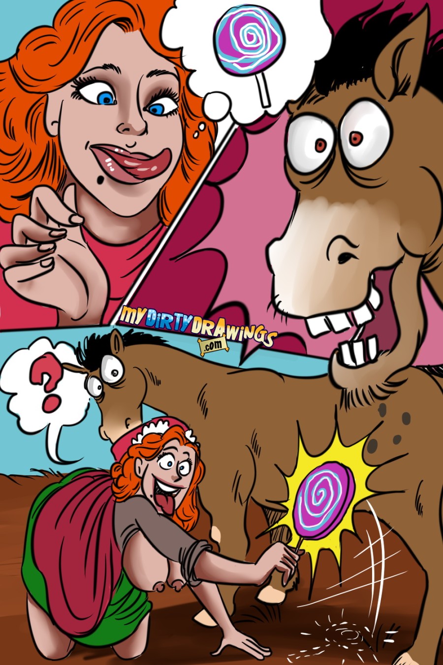 Red Riding Hoe 
