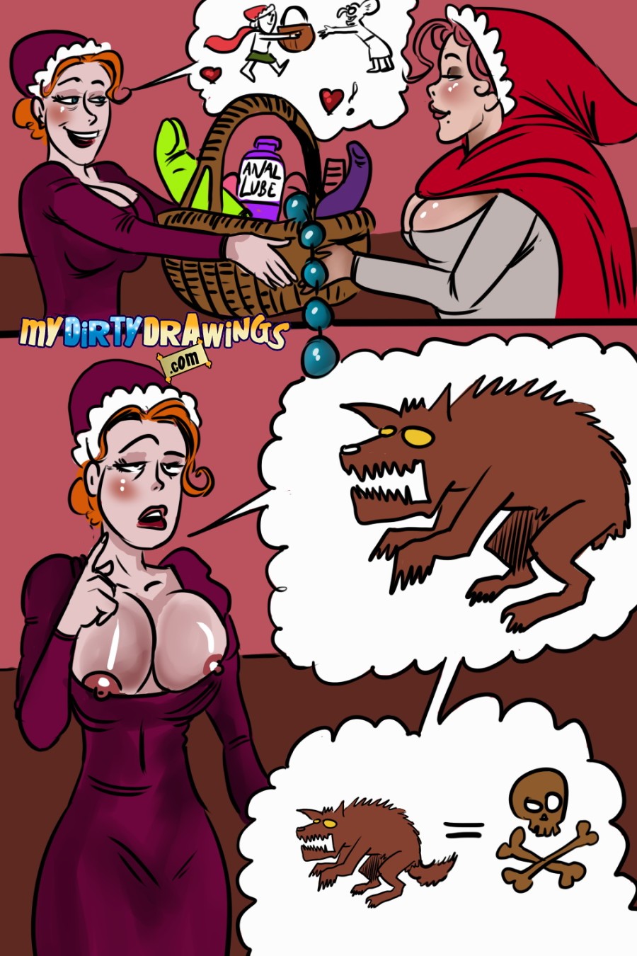 Red Riding Hoe 