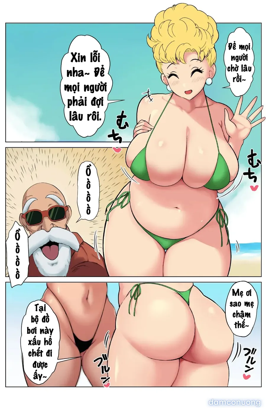Vui Vẻ Cùng Bà Mẹ Ngực Khủng Của Bulma 