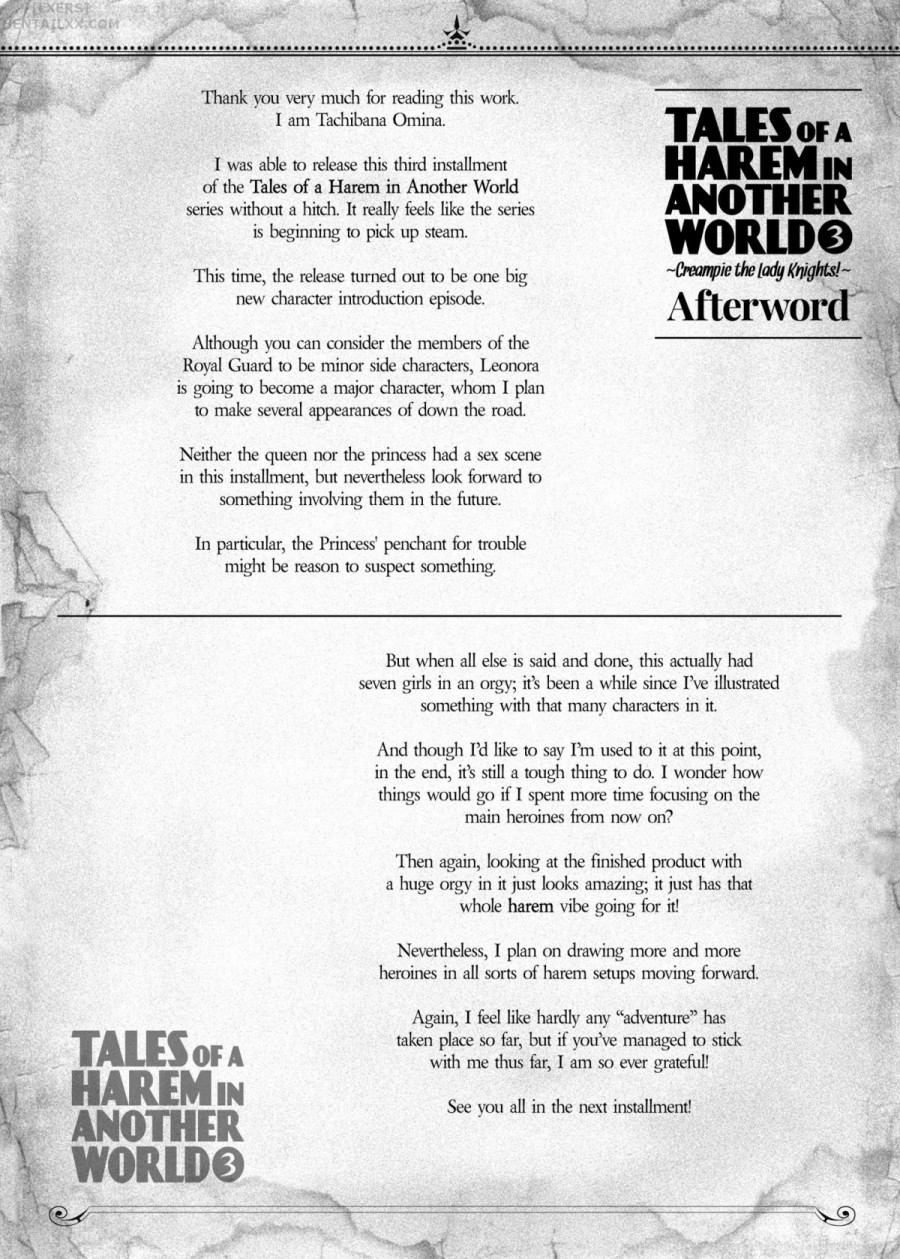 Tales of a Harem in Another World 