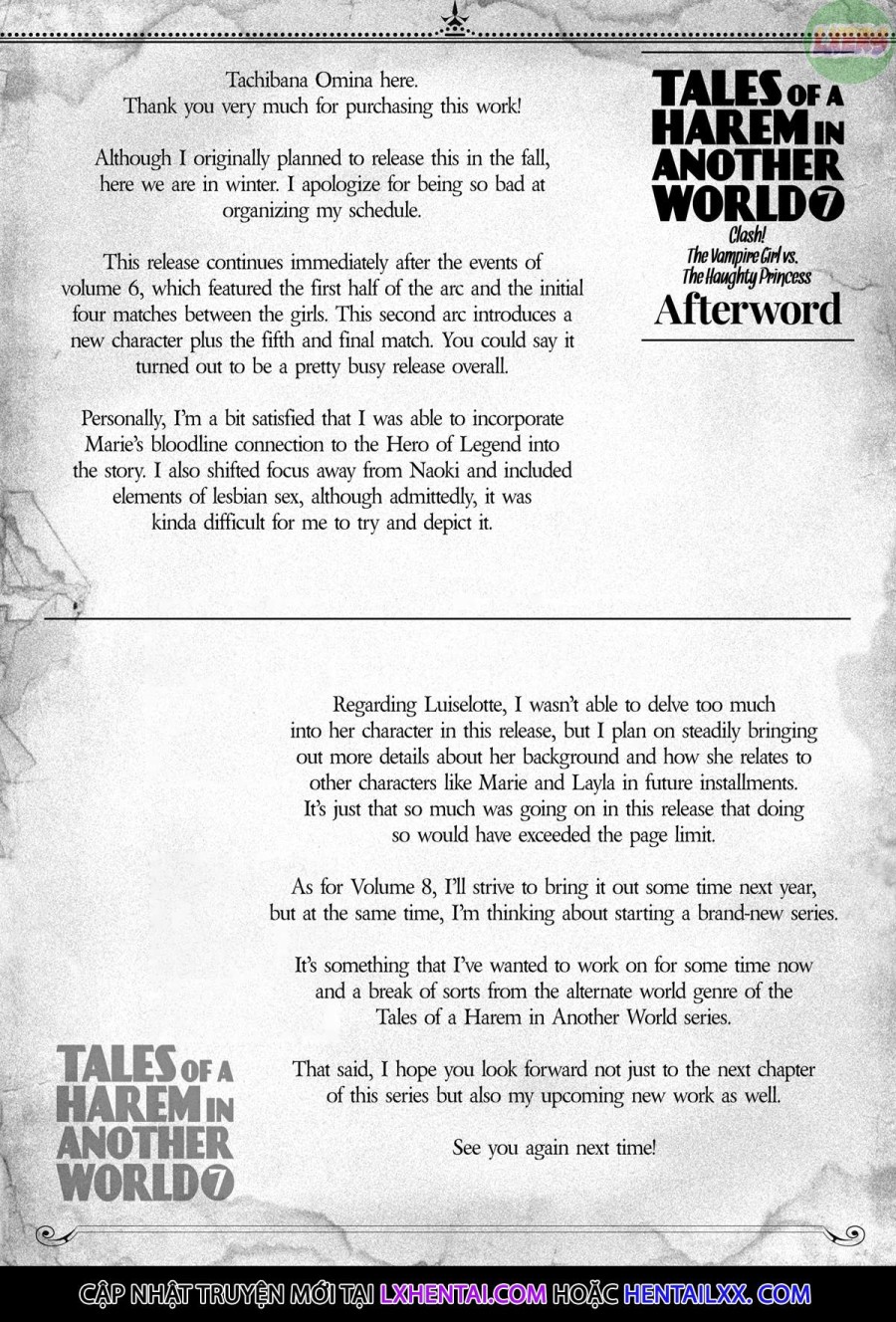 Tales of a Harem in Another World 