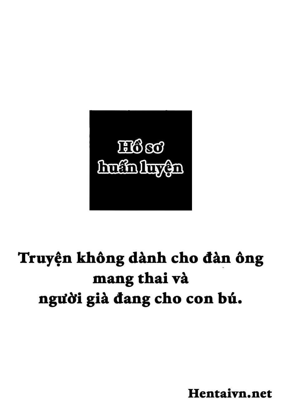 Hồ sơ huấn luyện nô lệ 