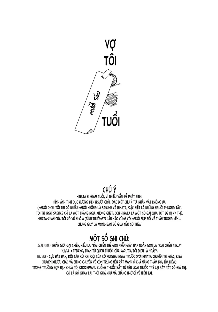 Vợ tôi 16 tuổi (NARUTO) 