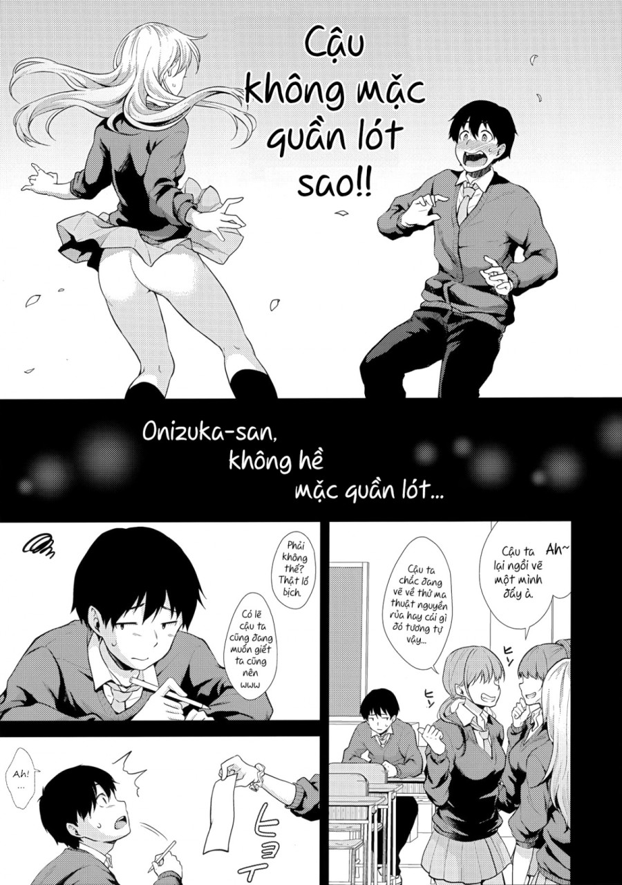 Onizuka-san Forgot Her Panties 