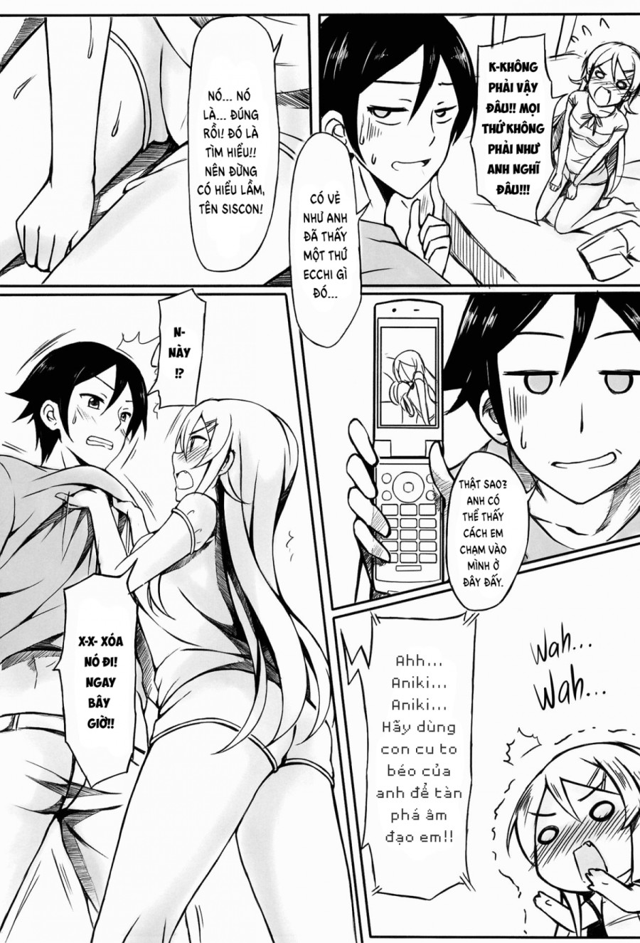 Anh muốn tiếp tục trêu chọc Kirino-chan! 