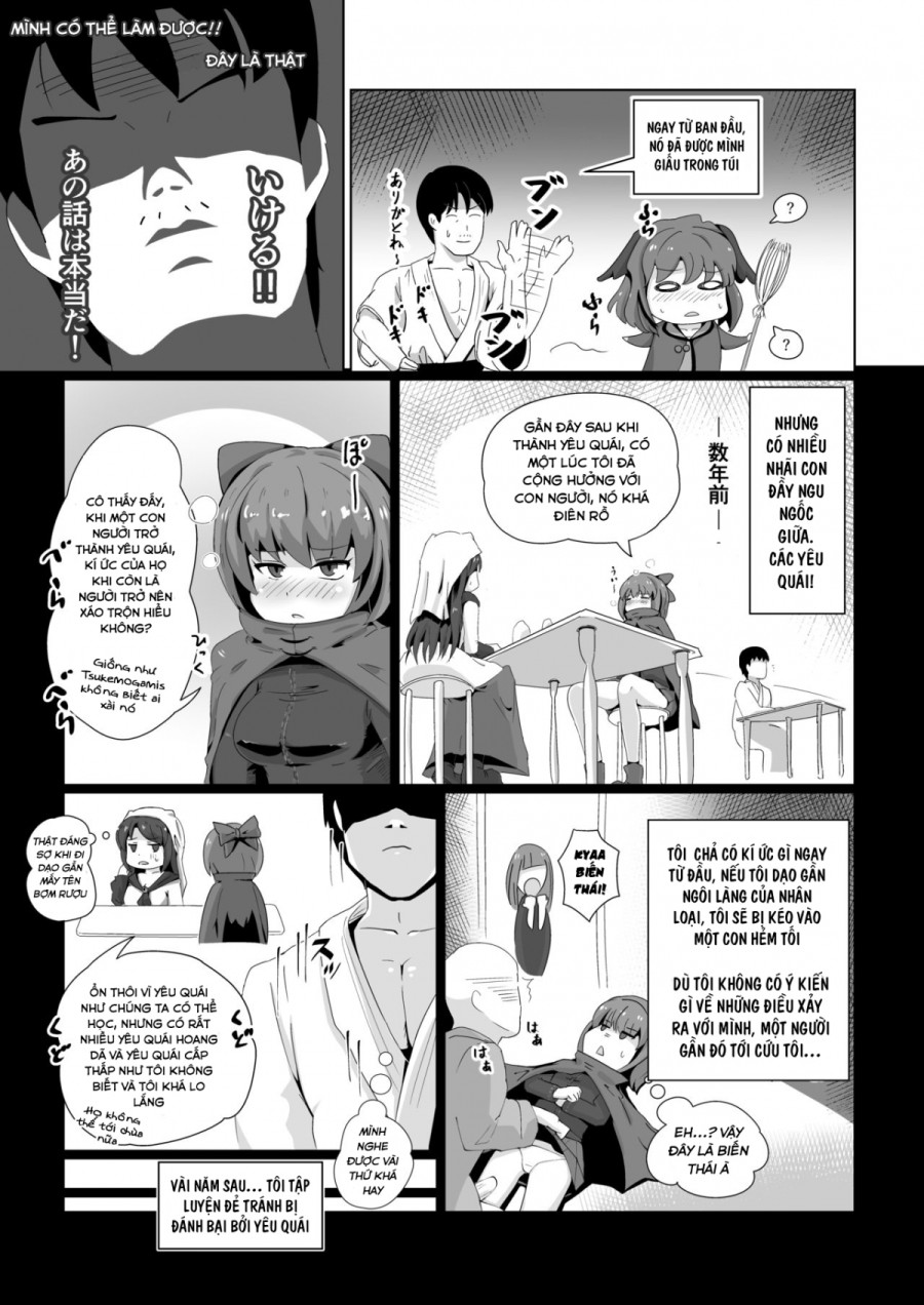 Kogasa-chan Who Teaches and Proudly Practices the False Way of Surprising (Touhou Project) 
