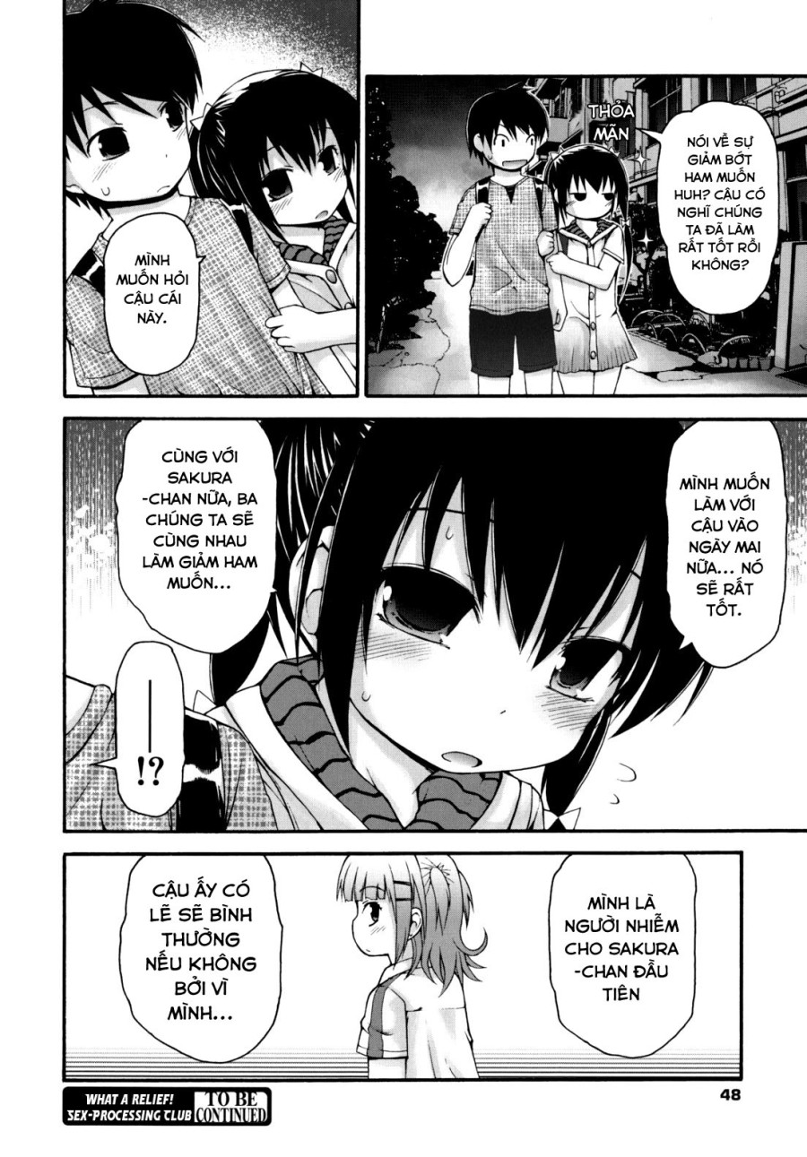What a Relief! Sex-Processing Club 