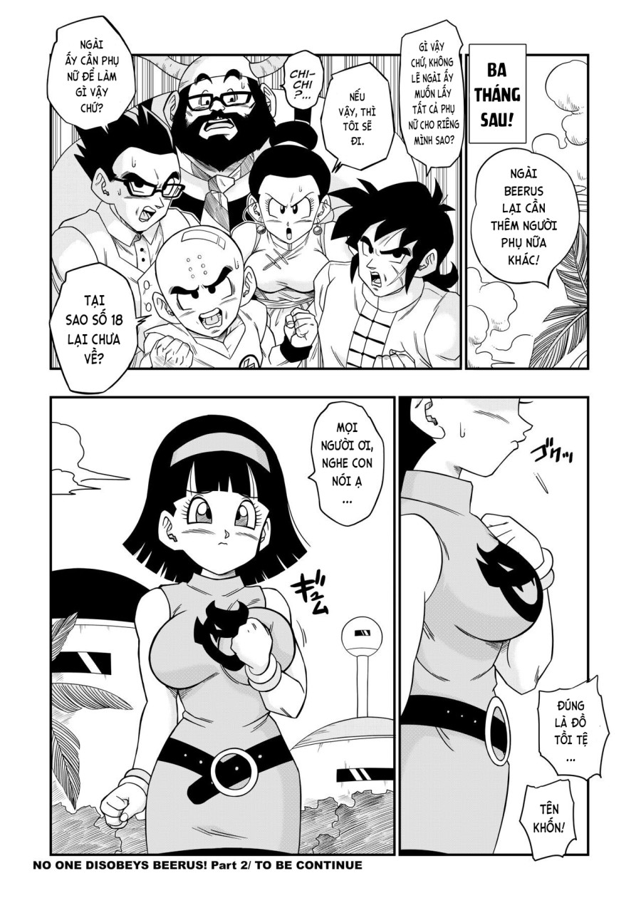 Không Ai Không Vâng Lời Beerus! 