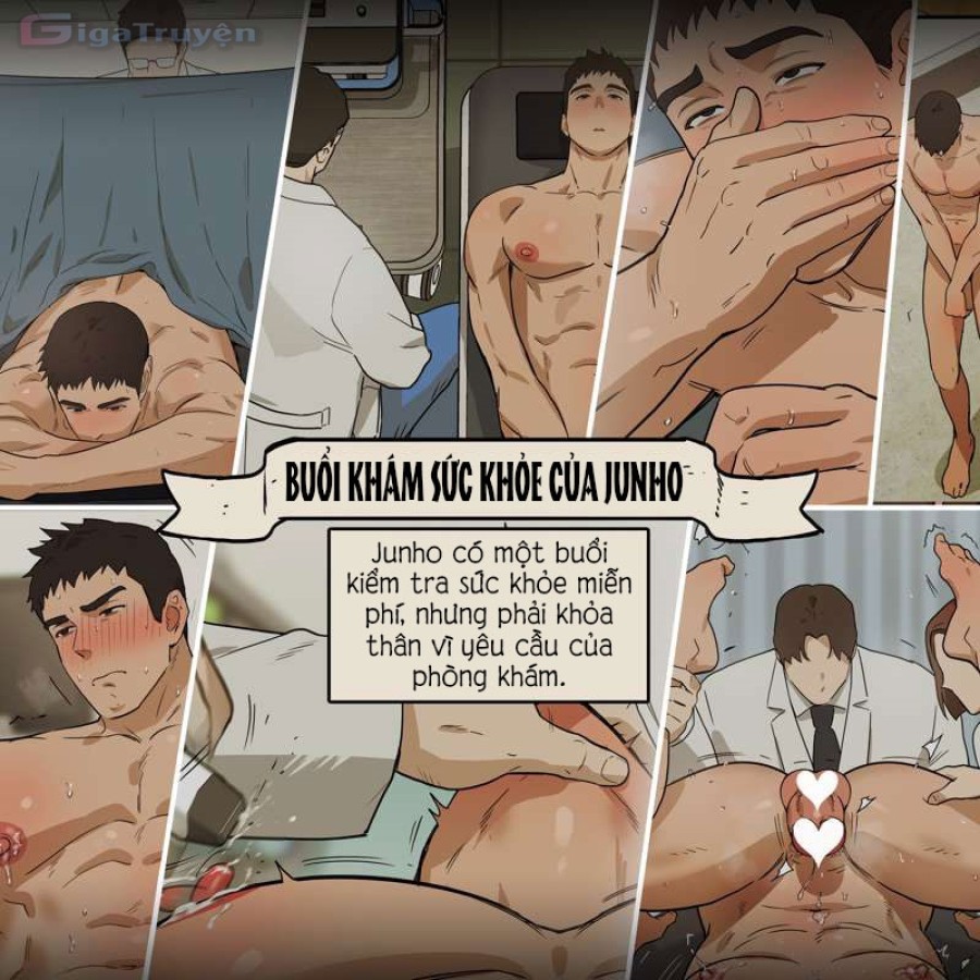 Buổi khám sức khỏe của Junho 